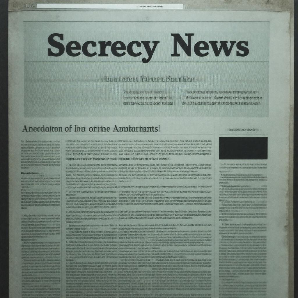 AI-created image of Secrecy News