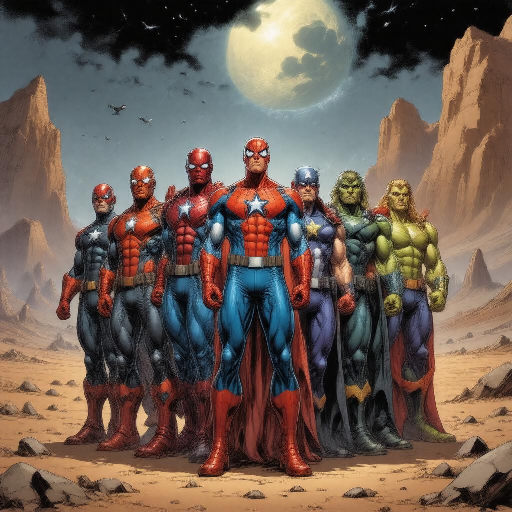 AI-created image of Secret Wars