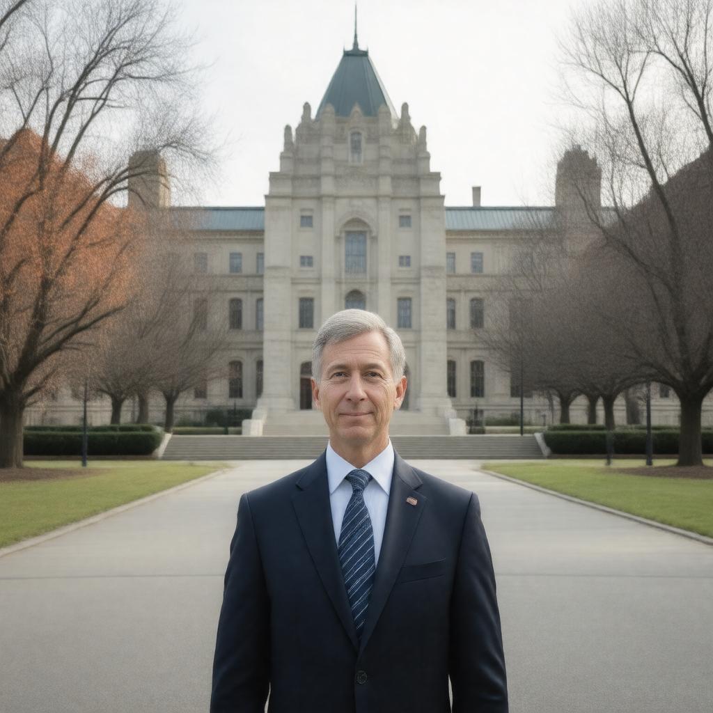 Click to view larger image AI-created image of Secretary of the Smithsonian Institution