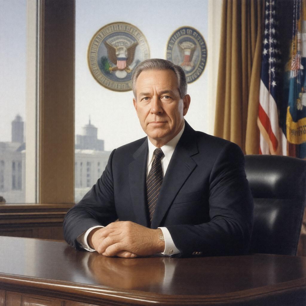 AI-created image of Secretary of the Treasury