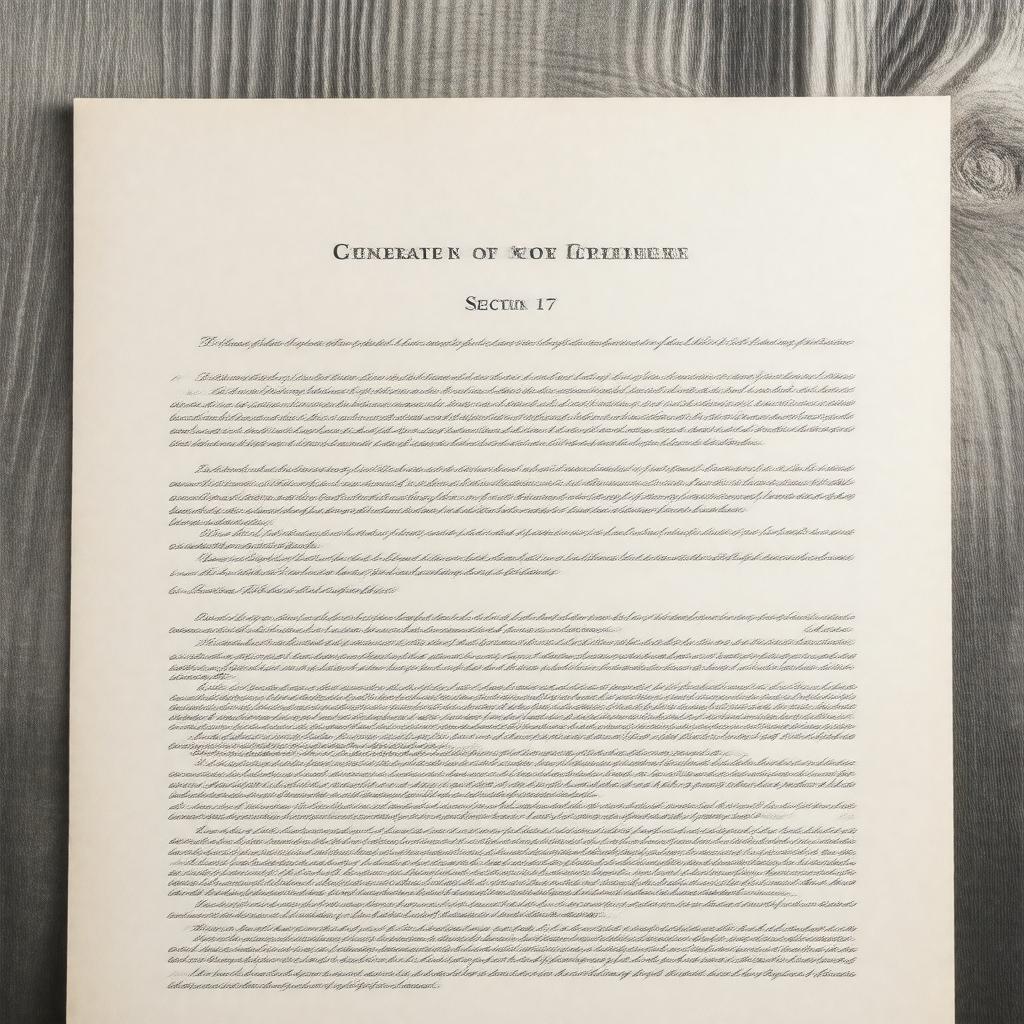 AI-created image of Section 17