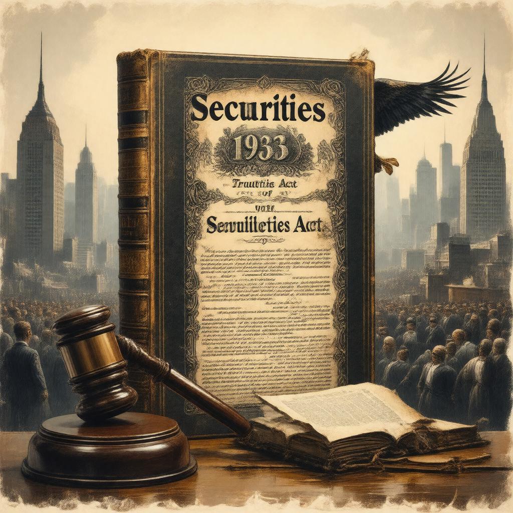 AI-created image of Securities Act of 1933