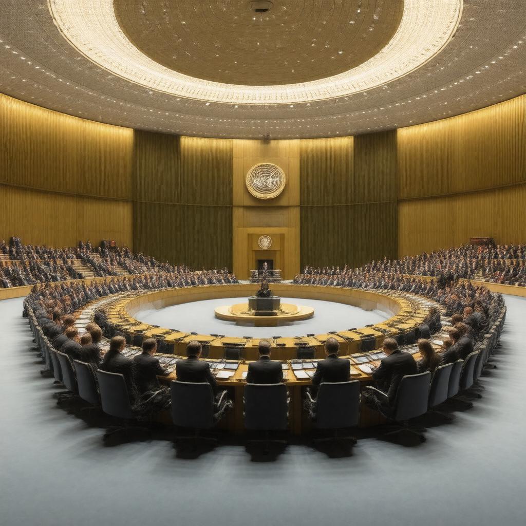 Click to view larger image AI-created image of Security Council