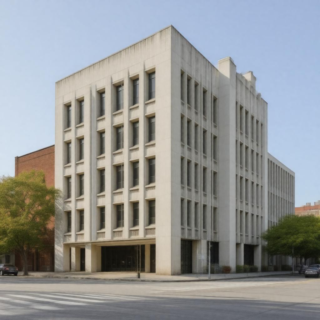 AI-created image of Seeley W. Mudd Building