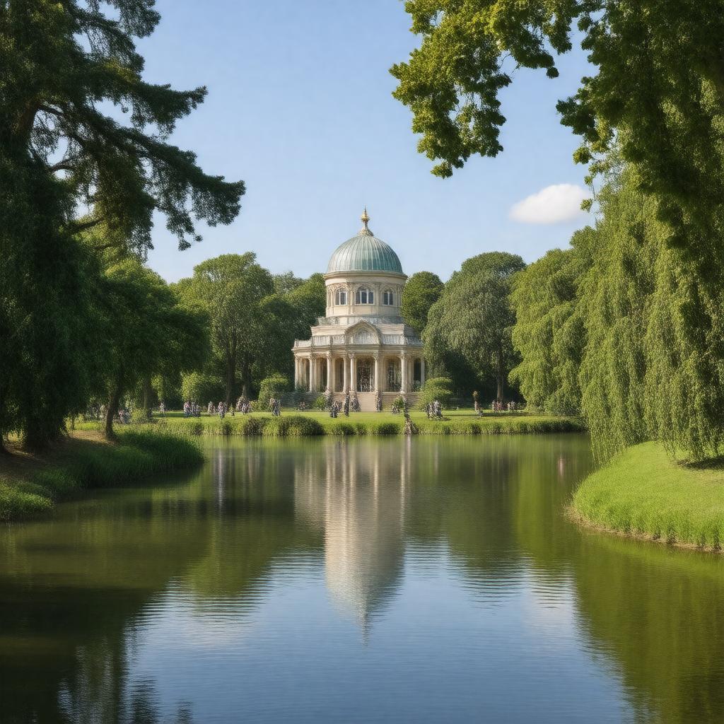 AI-created image of Sefton Park