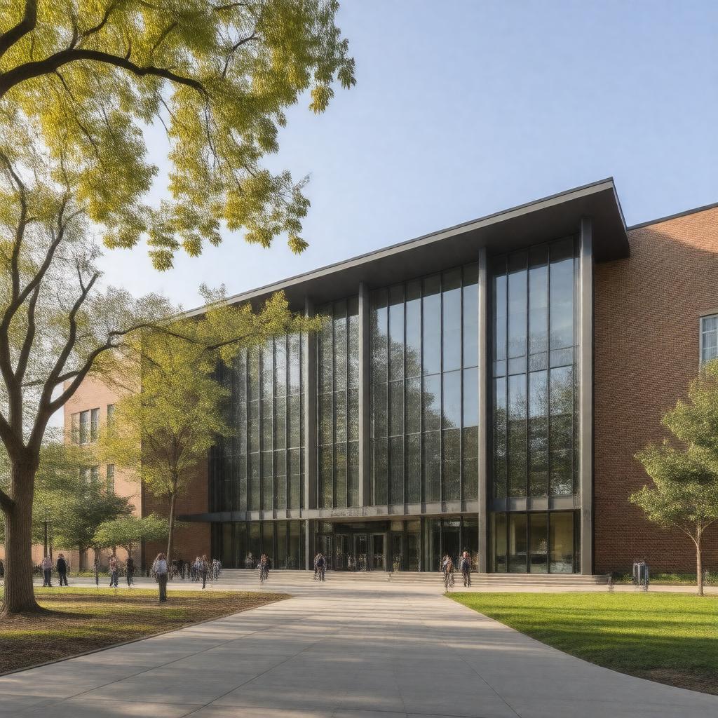 AI-created image of Seigle Hall