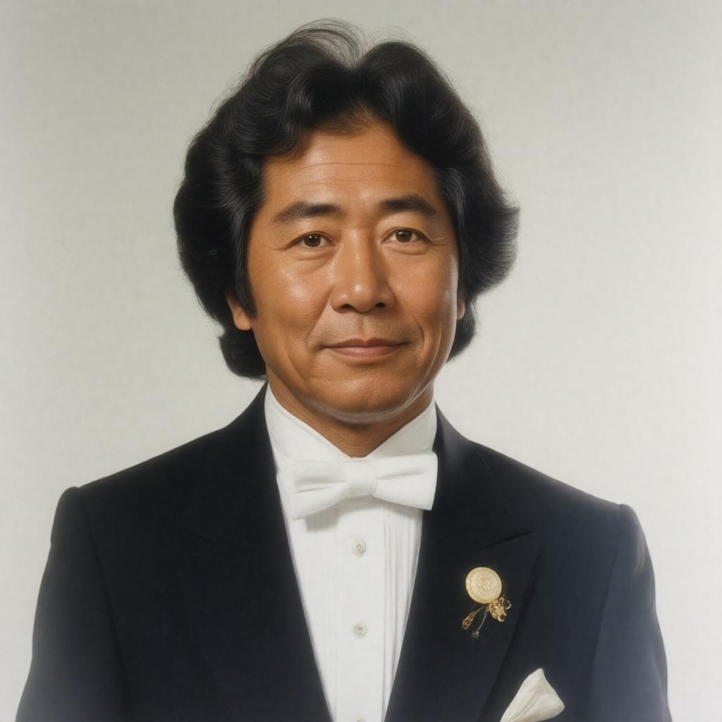 AI-created image of Seiji Ozawa