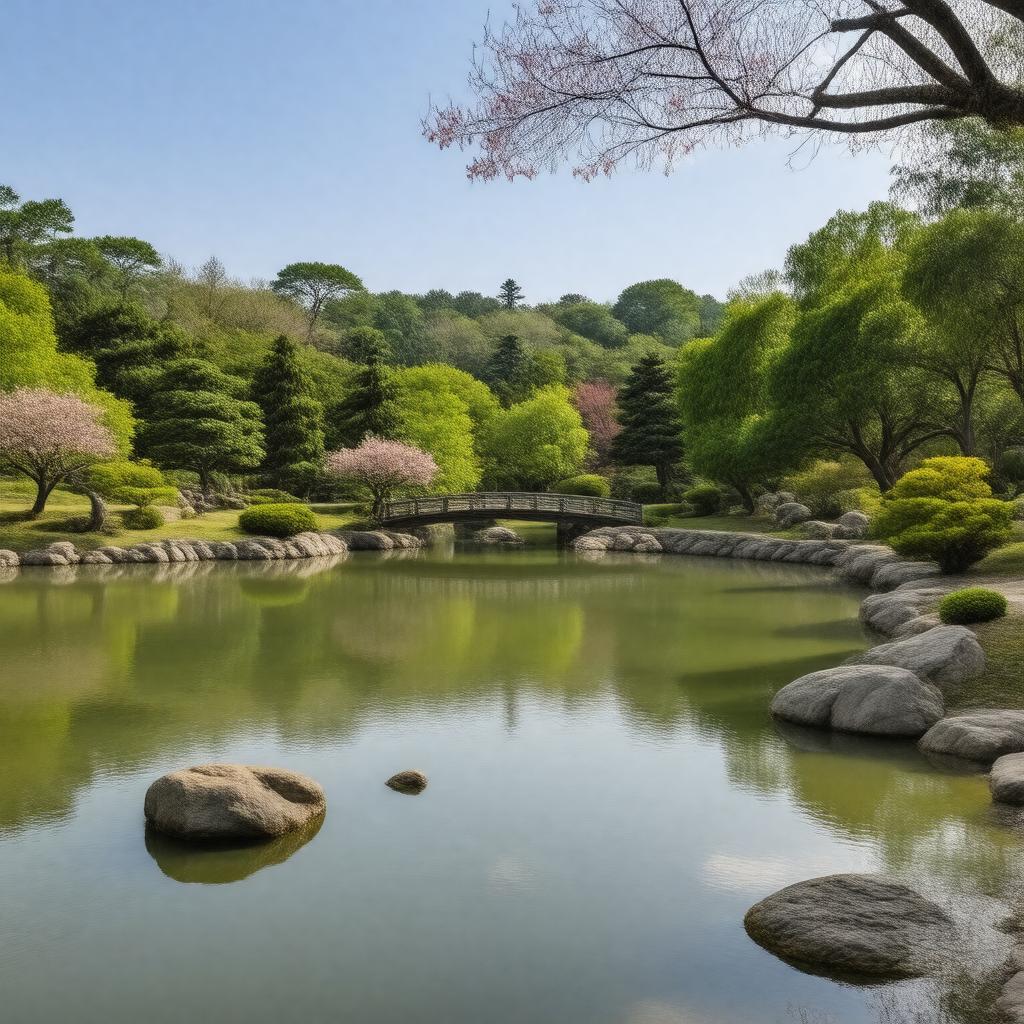 Click to view larger image AI-created image of Seiwa-en