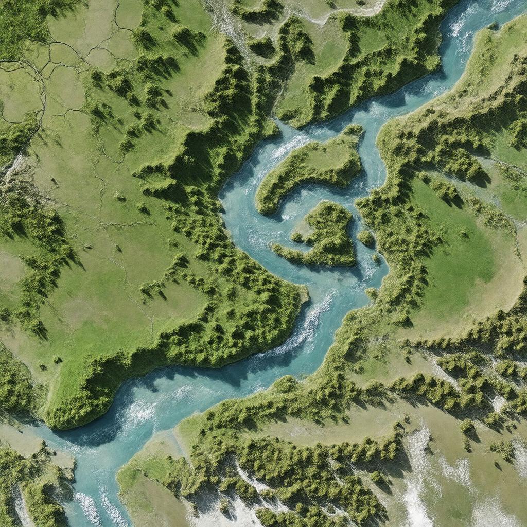 Click to view larger image AI-created image of Selawik River