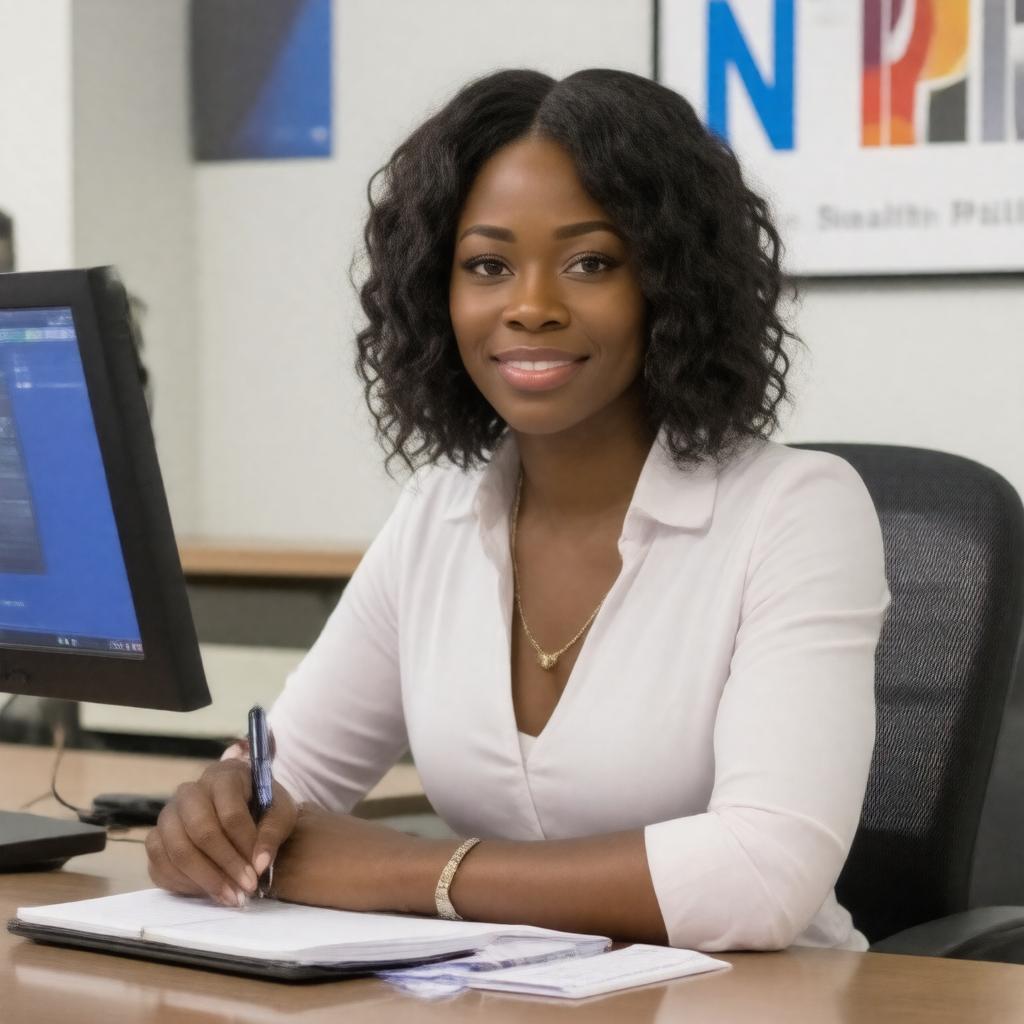 Click to view larger image AI-created image of Selena Simmons-Duffin