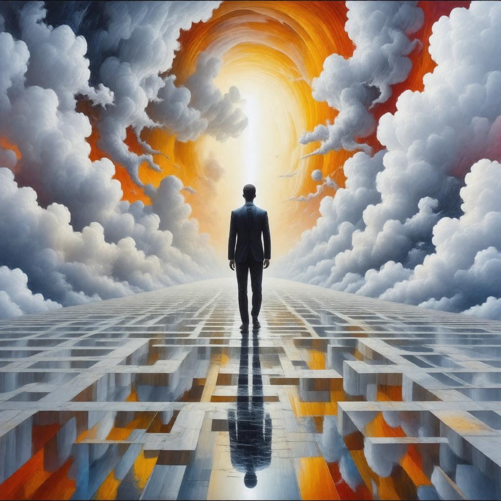 Click to view larger image AI-created image of Self-Consciousness