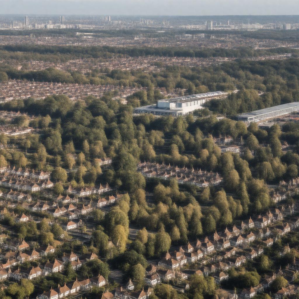 AI-created image of Selhurst, London