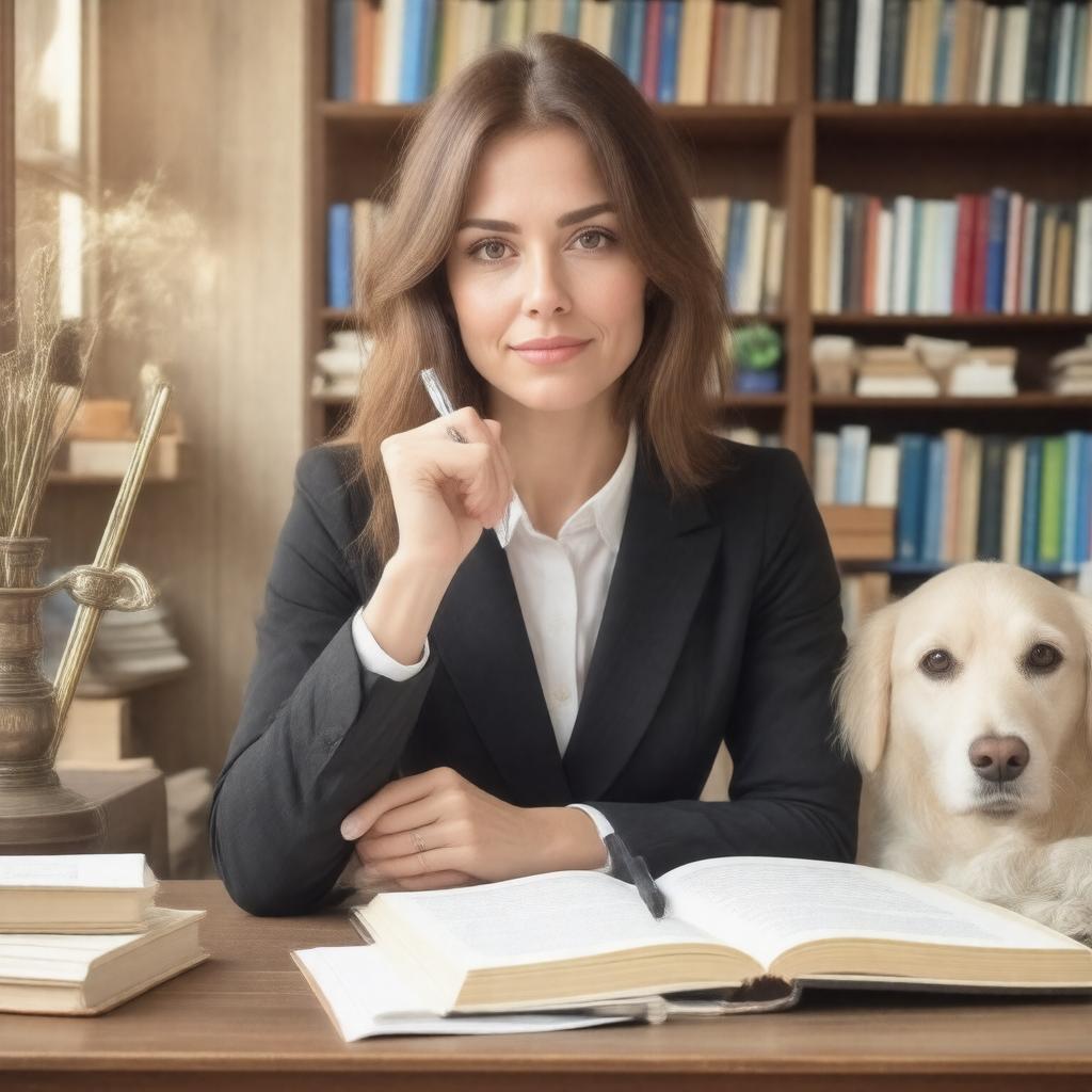 AI-created image of Selina Mills