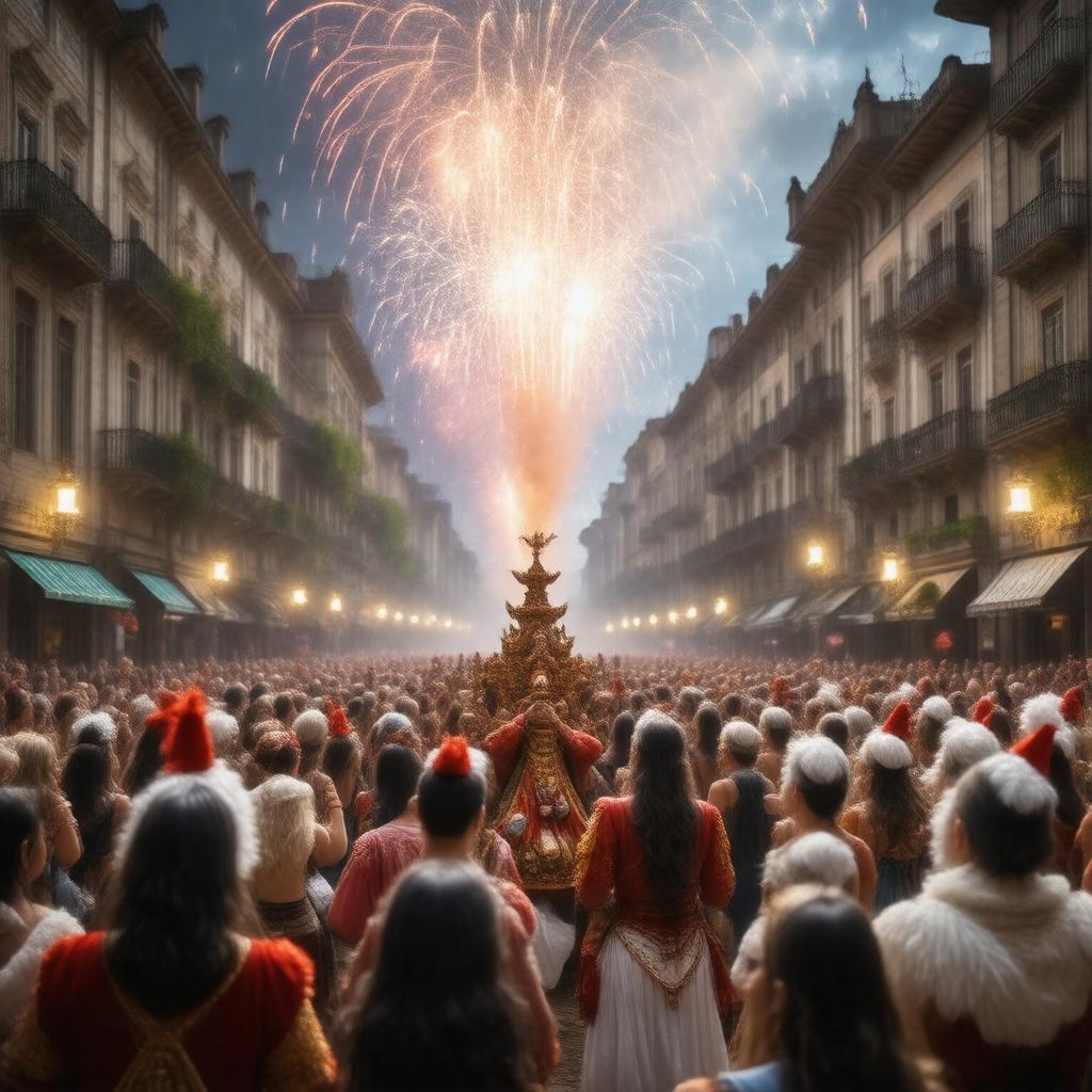 Click to view larger image AI-created image of Semana Grande