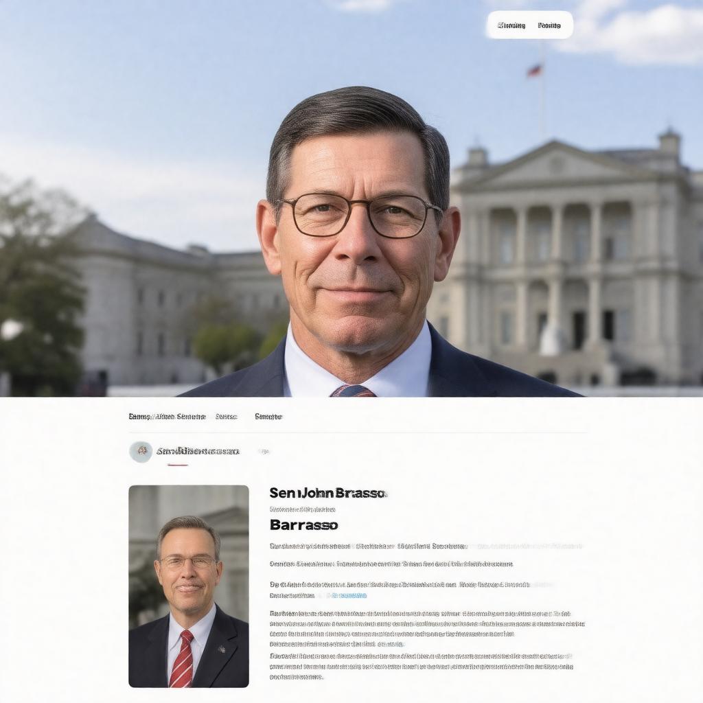 AI-created image of @SenJohnBarrasso
