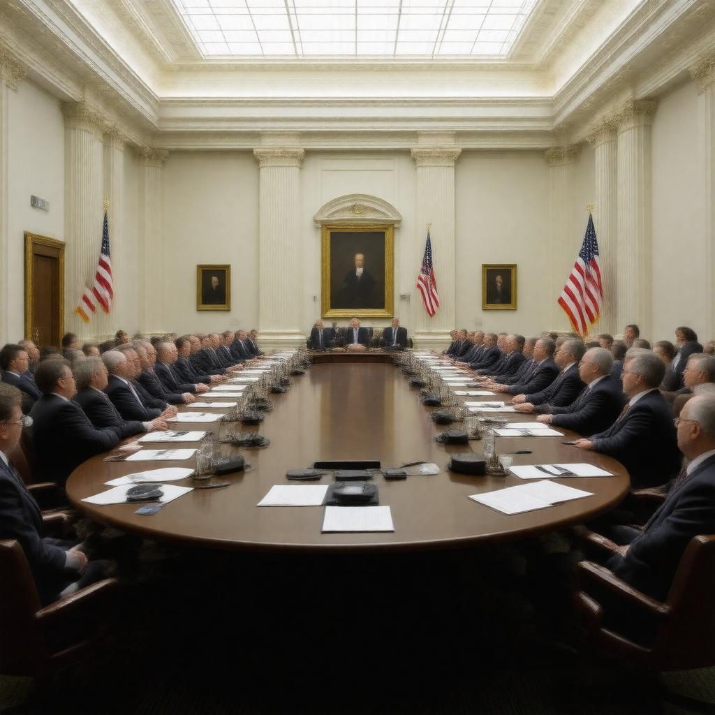 AI-created image of Senate Appropriations Committee