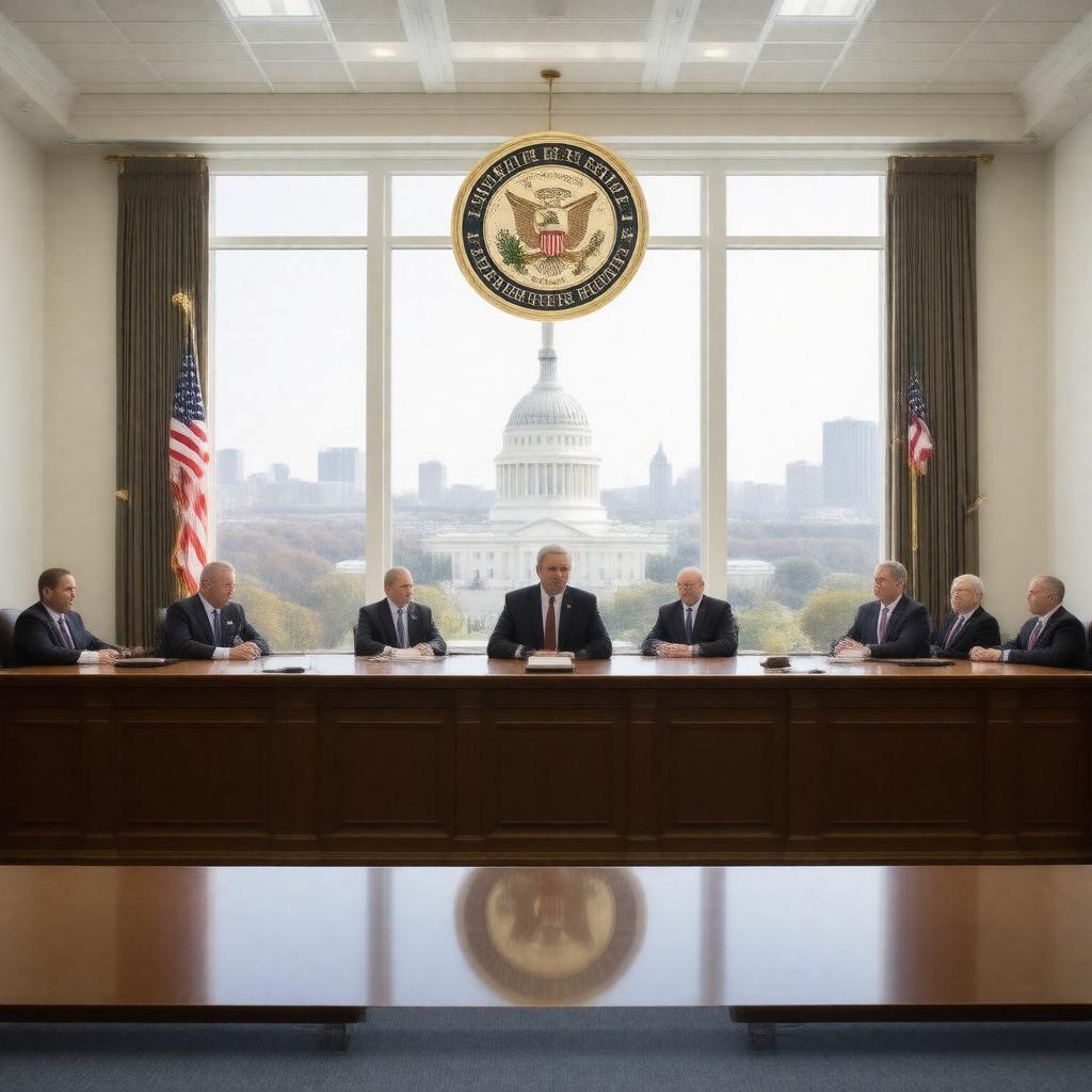 AI-created image of Senate Budget Committee