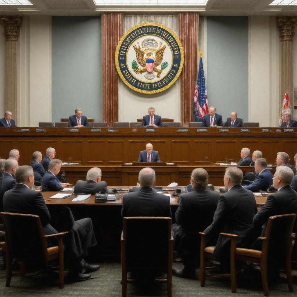 Click to view larger image AI-created image of Senate Committee on Environment and Public Works