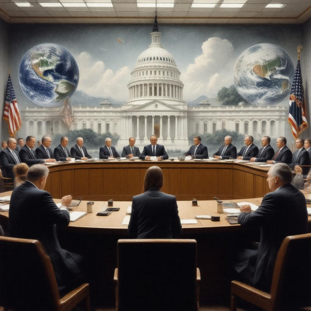 AI-created image of Senate Environment and Public Works Committee