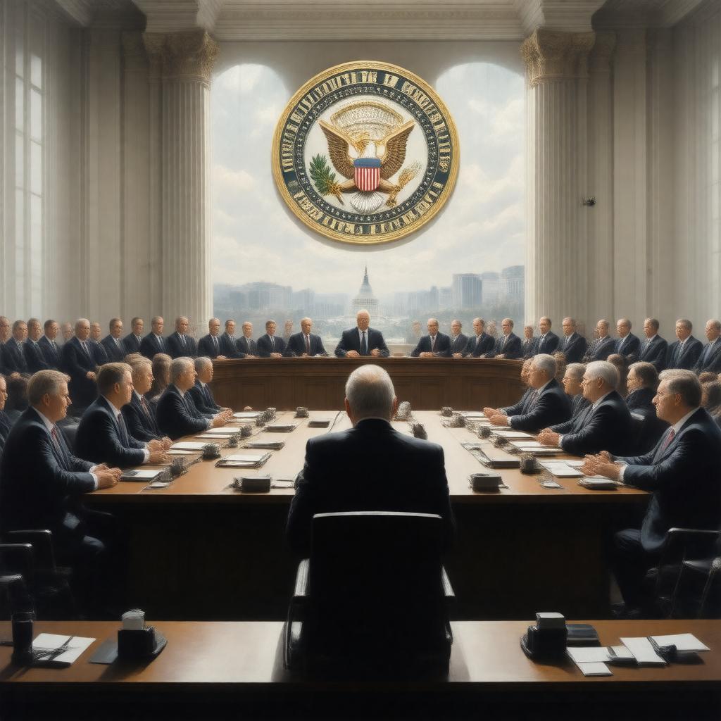 AI-created image of Senate Health, Education, Labor, and Pensions Committee