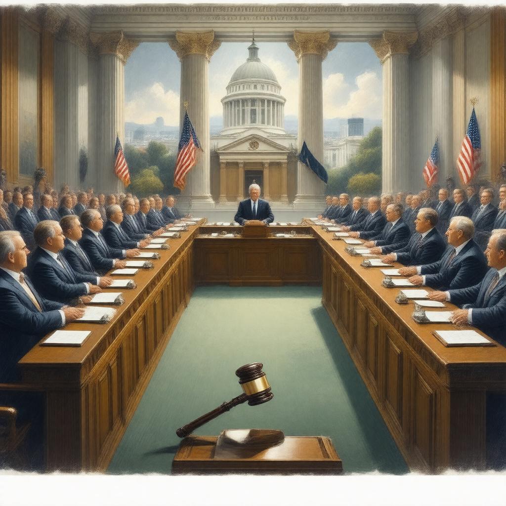 Click to view larger image AI-created image of Senate Rules and Administration Committee