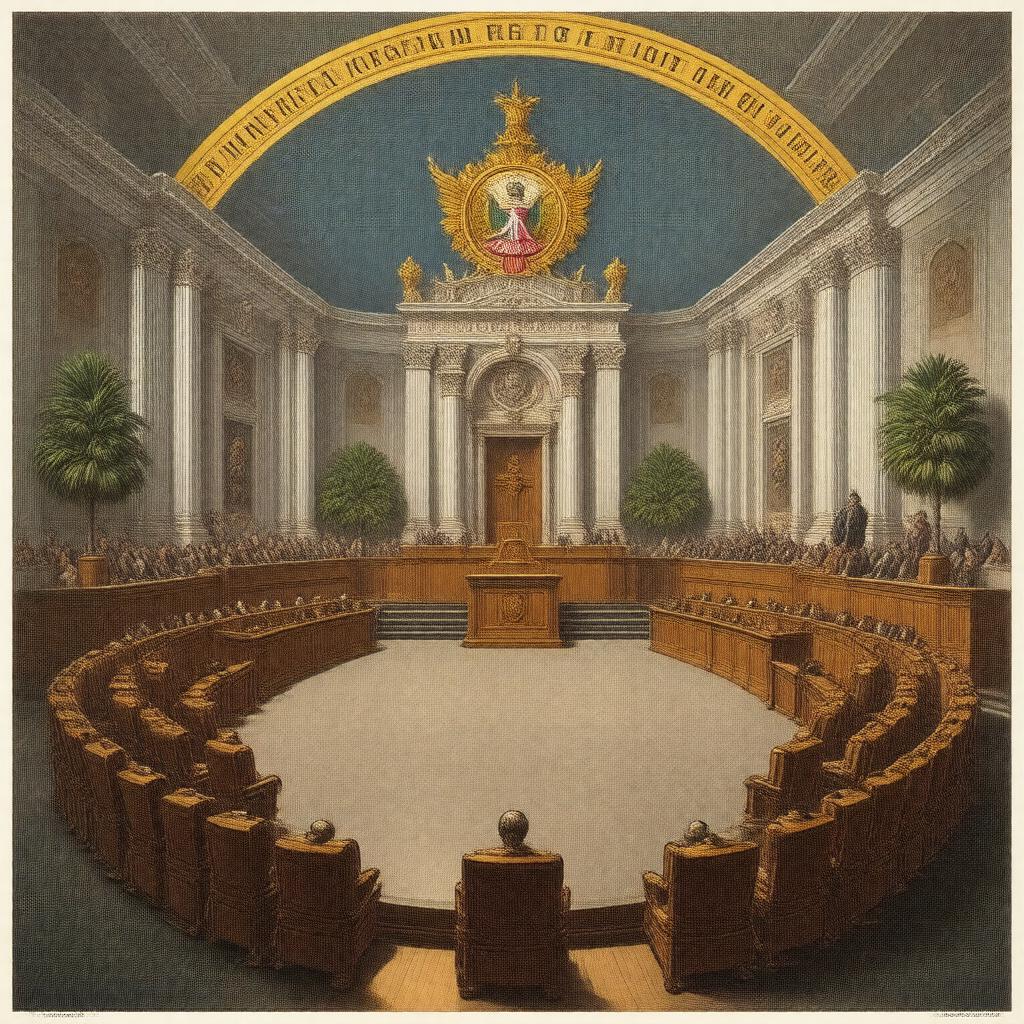 AI-created image of Senator of Chile