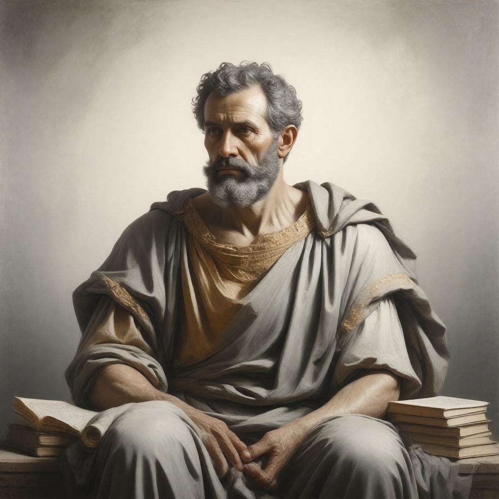 AI-created image of Seneca the Younger