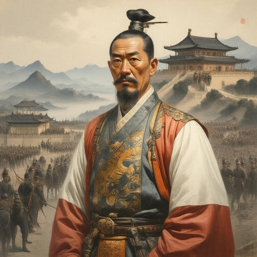 AI-created image of Sengge Rinchen