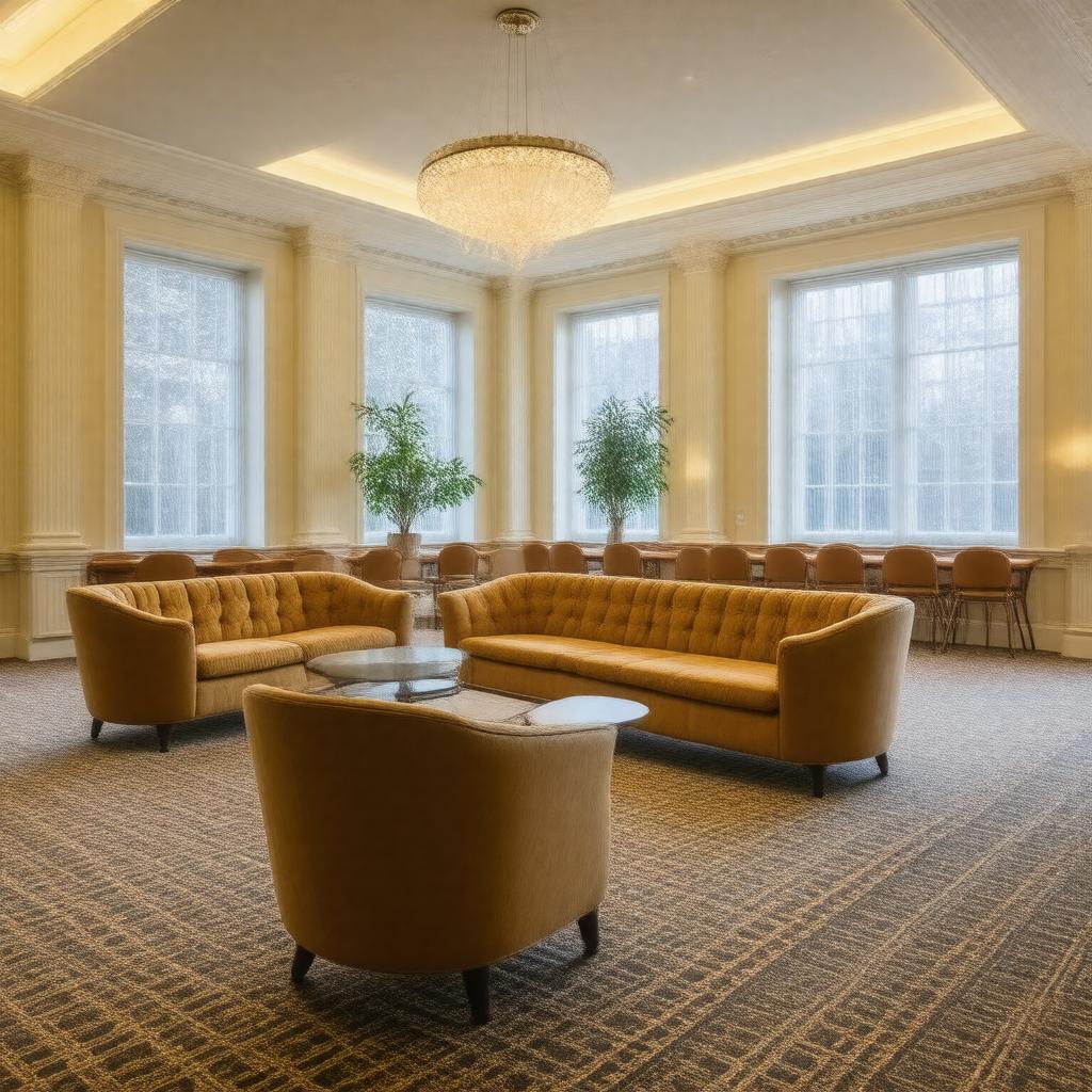 AI-created image of Senior Common Room (SCR)