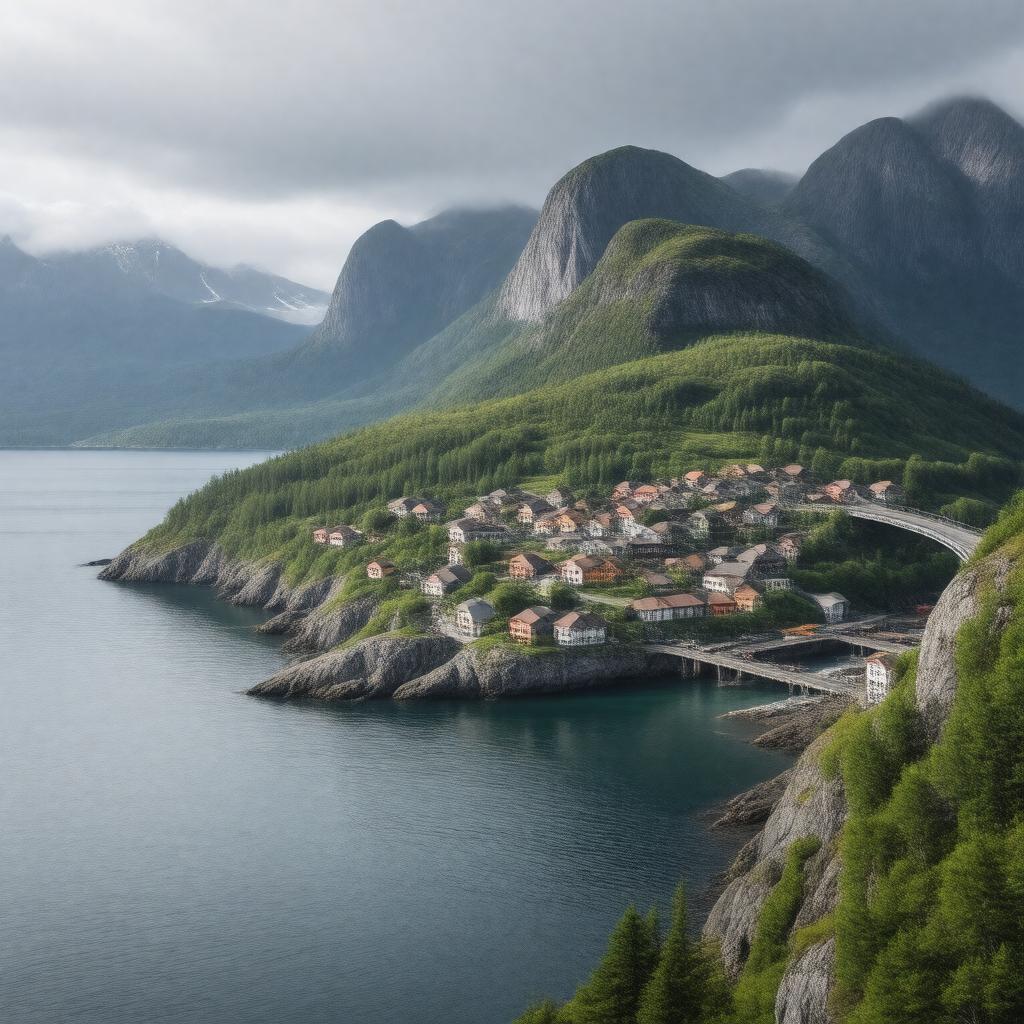 AI-created image of Senja