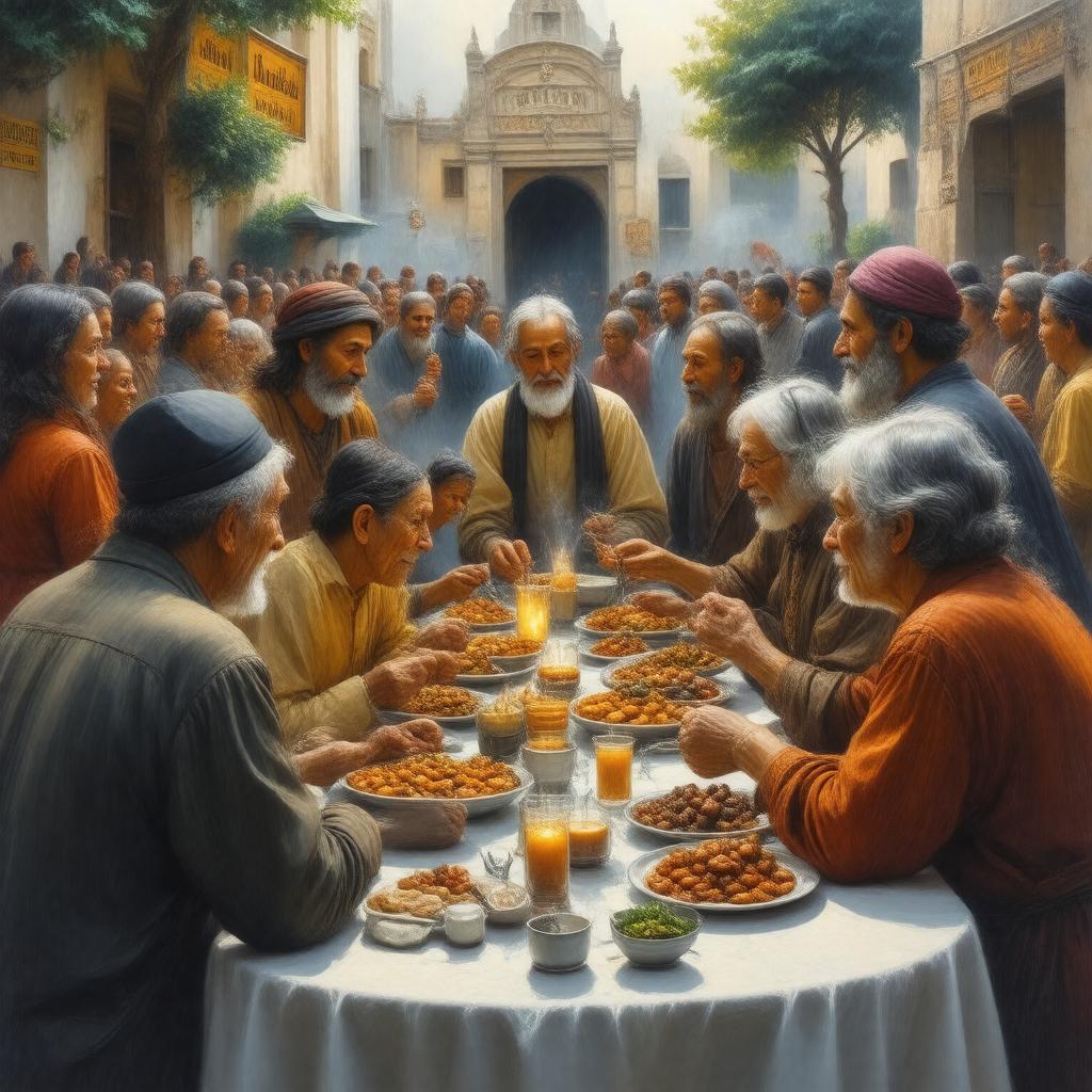 AI-created image of Sephardic Jewish Americans