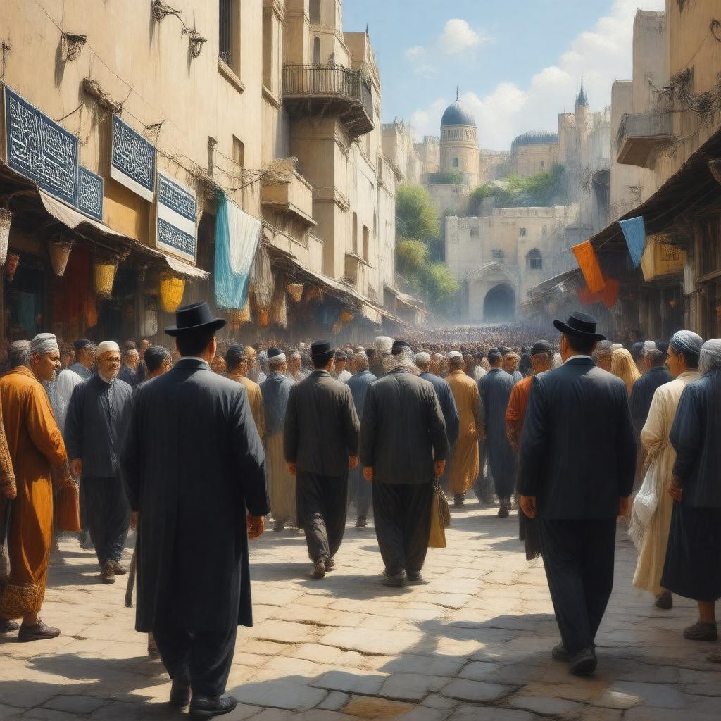 AI-created image of Sephardic Orthodox Judaism