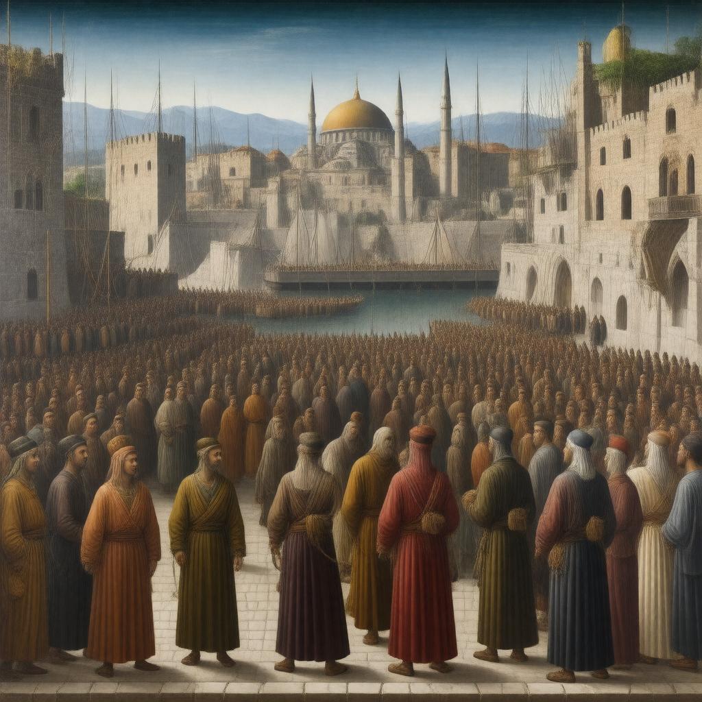 AI-created image of Sephardic diaspora