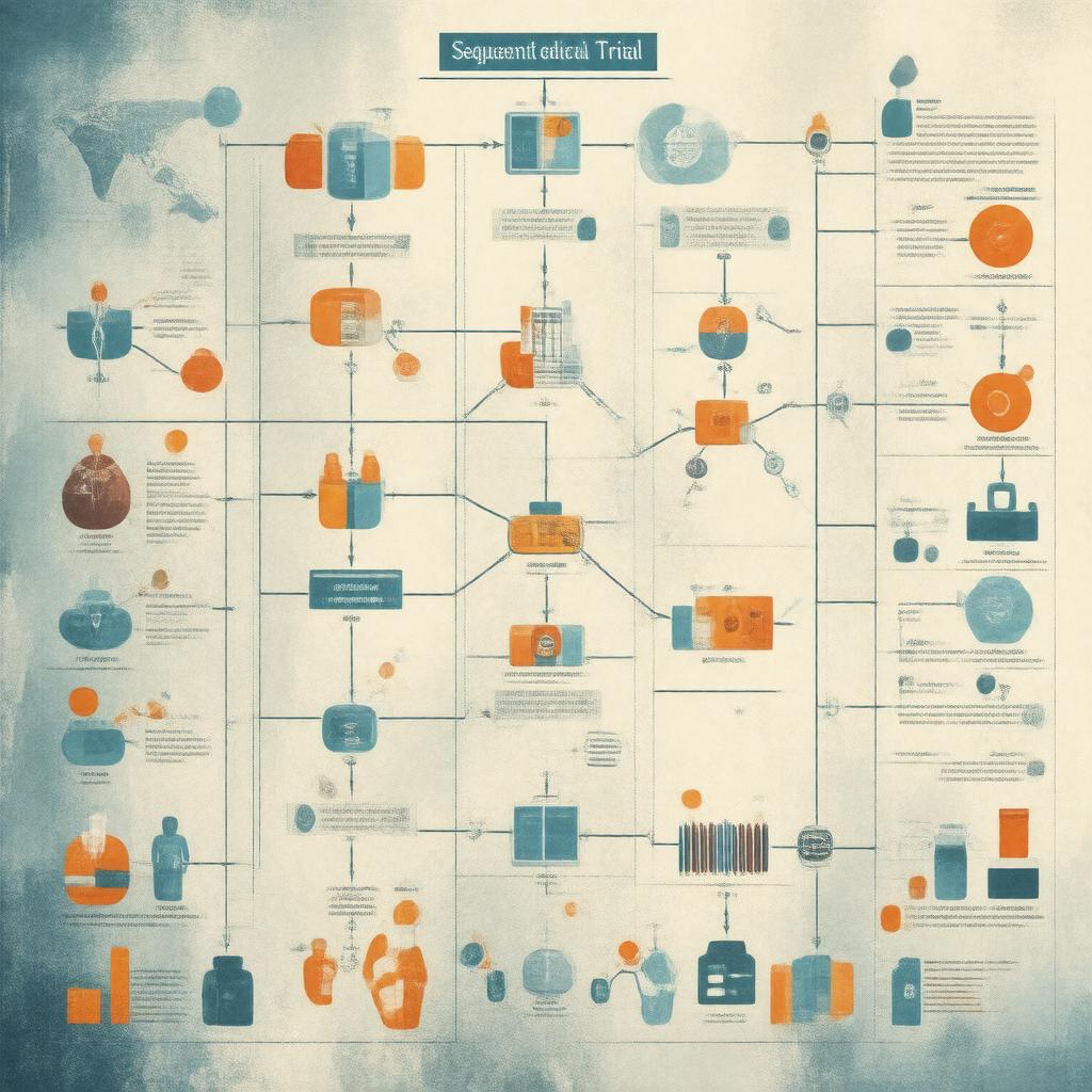 Click to view larger image AI-created image of Sequential Medical Trials
