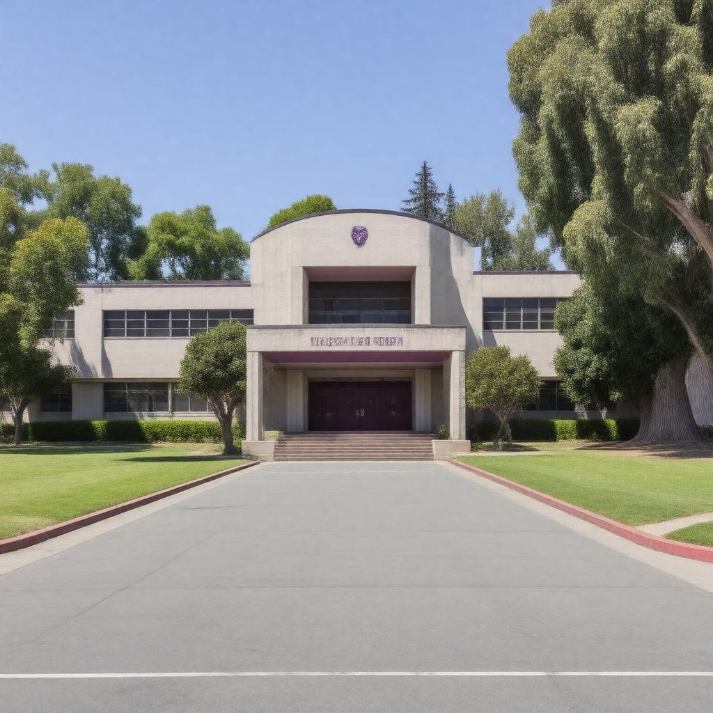 AI-created image of Sequoia High School