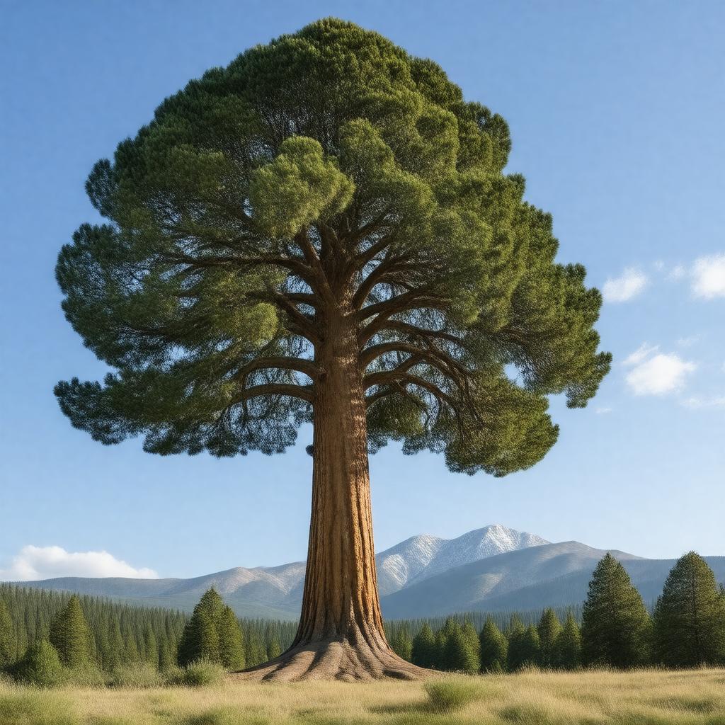 AI-created image of Sequoia National Park