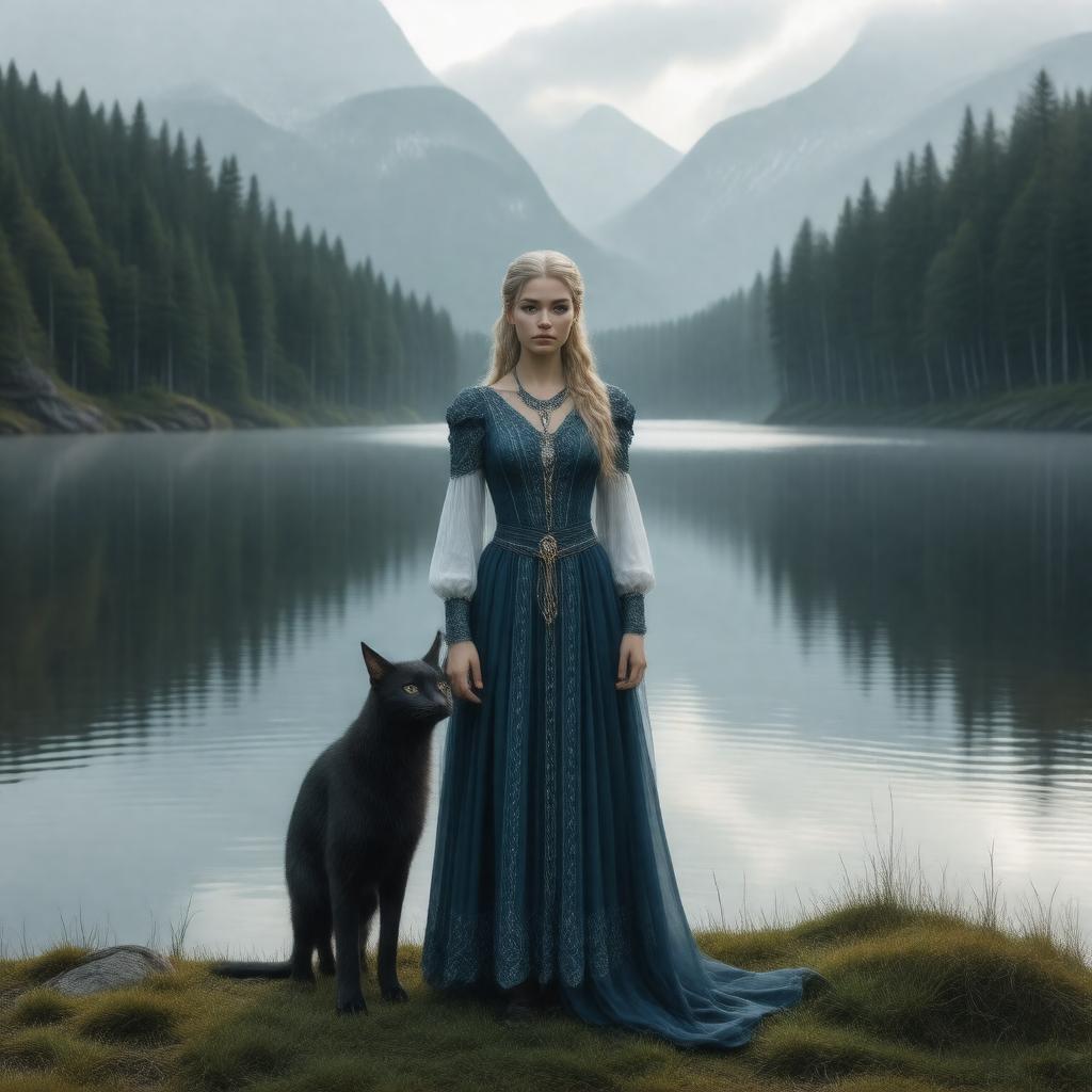 AI-created image of Serafina Pekkala