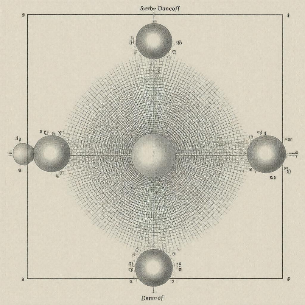 AI-created image of Serber-Dancoff method