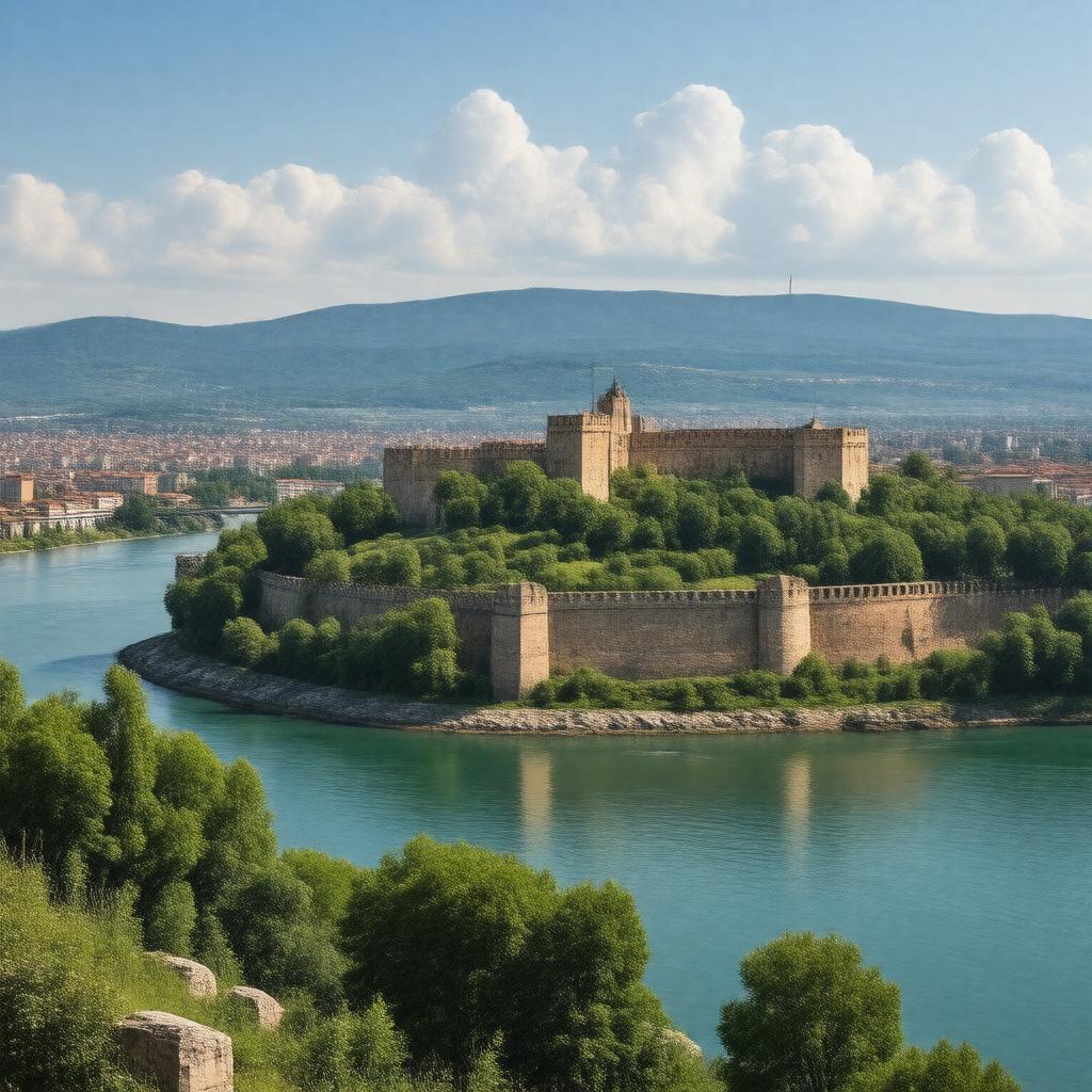 AI-created image of Serbia