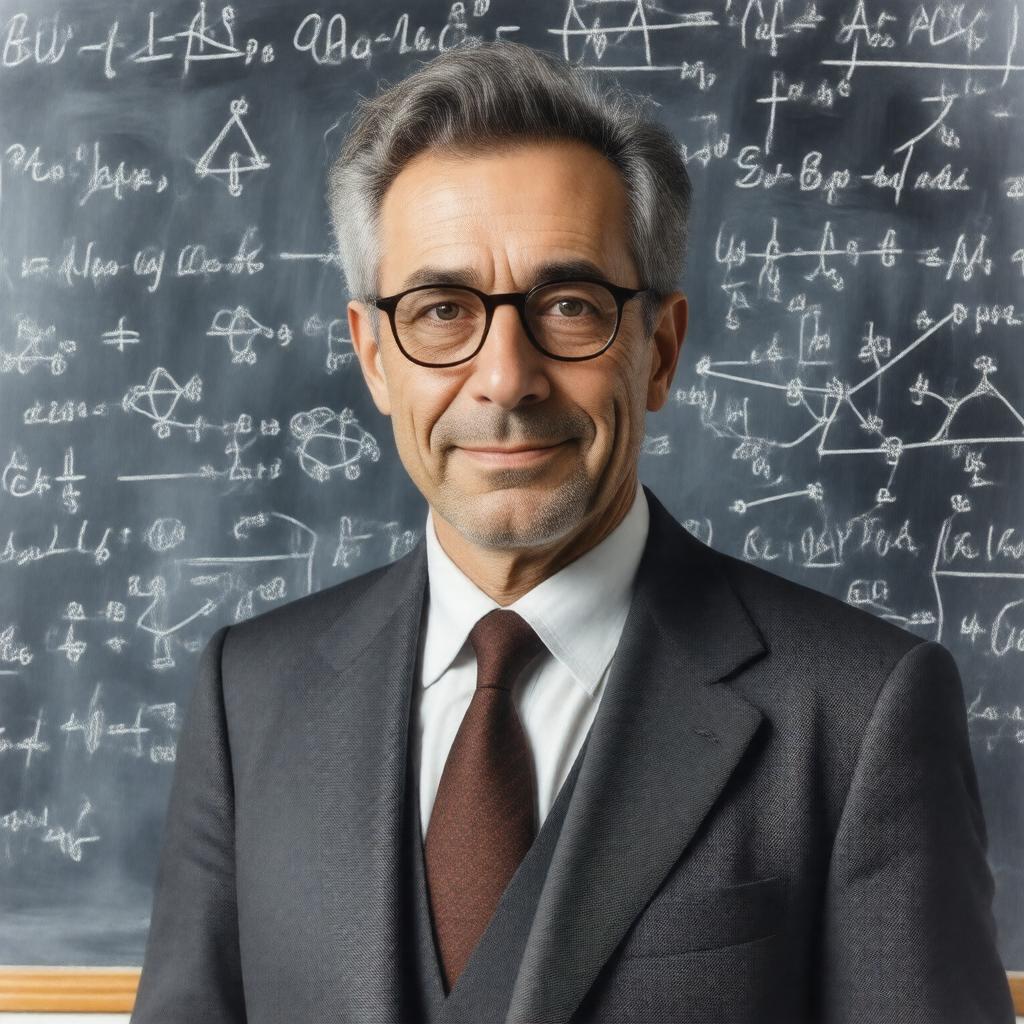 AI-created image of Serge Haroche