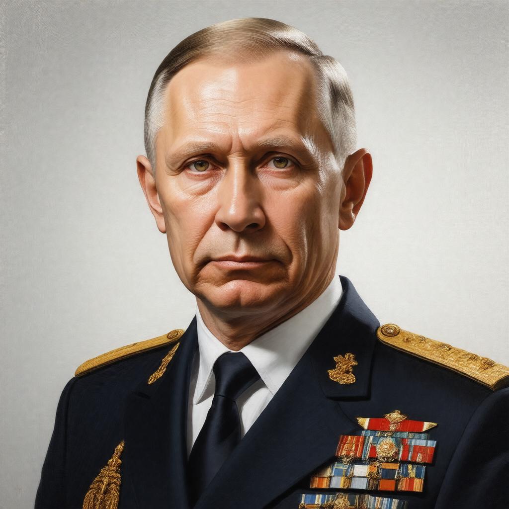 AI-created image of Sergey Menyaylo