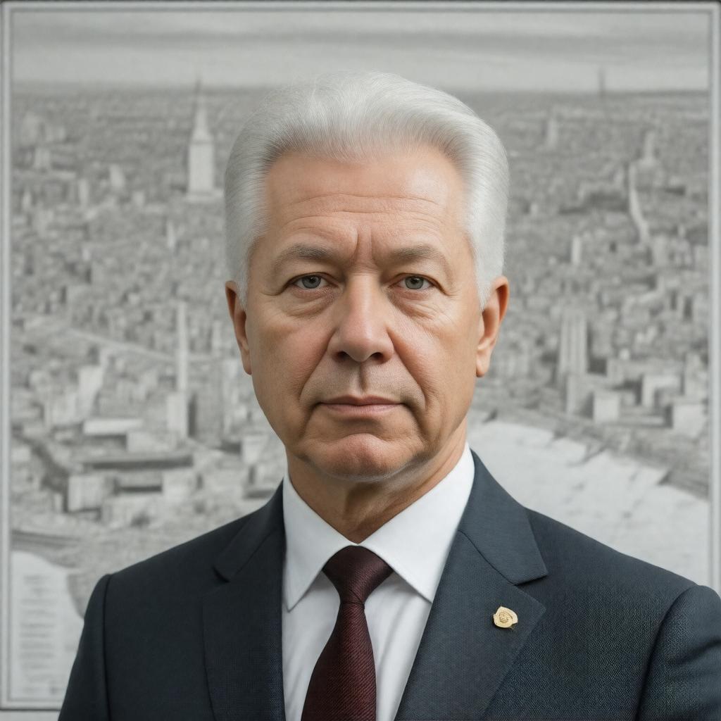 AI-created image of Sergey Sobyanin