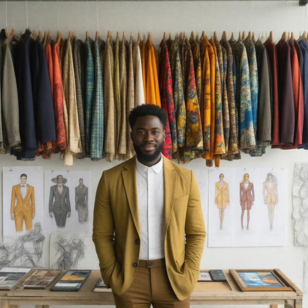 AI-created image of Sergio Hudson