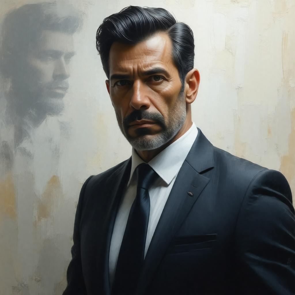 AI-created image of Sergio Marquina