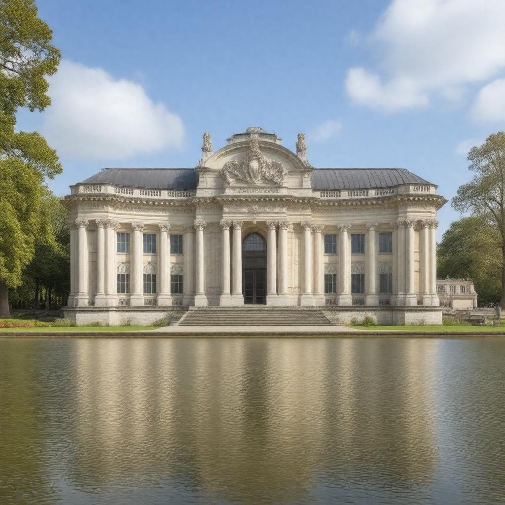 AI-created image of Serpentine Gallery