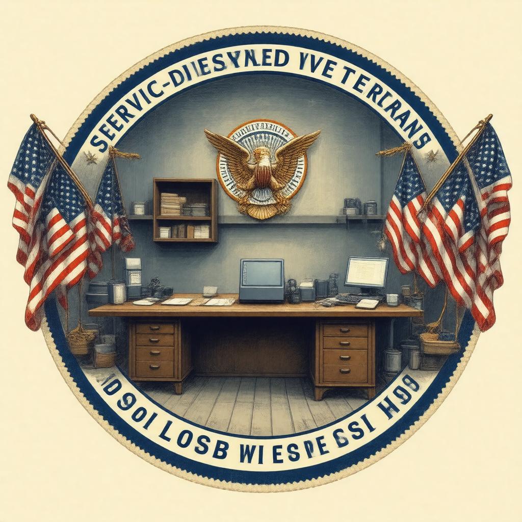 Click to view larger image AI-created image of Service-Disabled Veteran-Owned Small Business (SDVOSB) Program