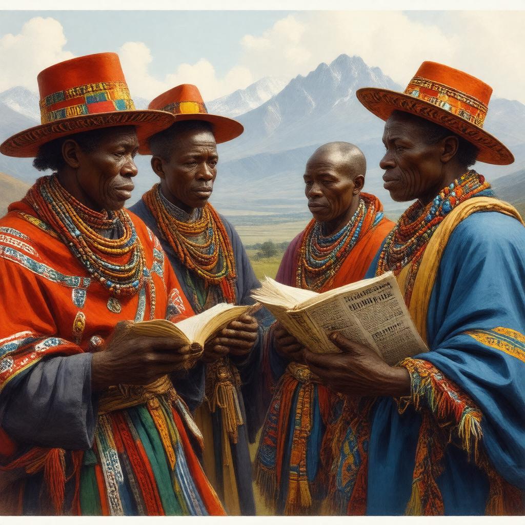 AI-created image of Sesotho