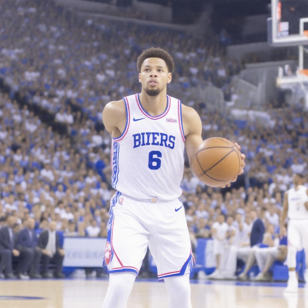 AI-created image of Seth Curry
