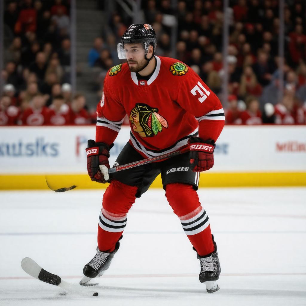 Click to view larger image AI-created image of Seth Jones