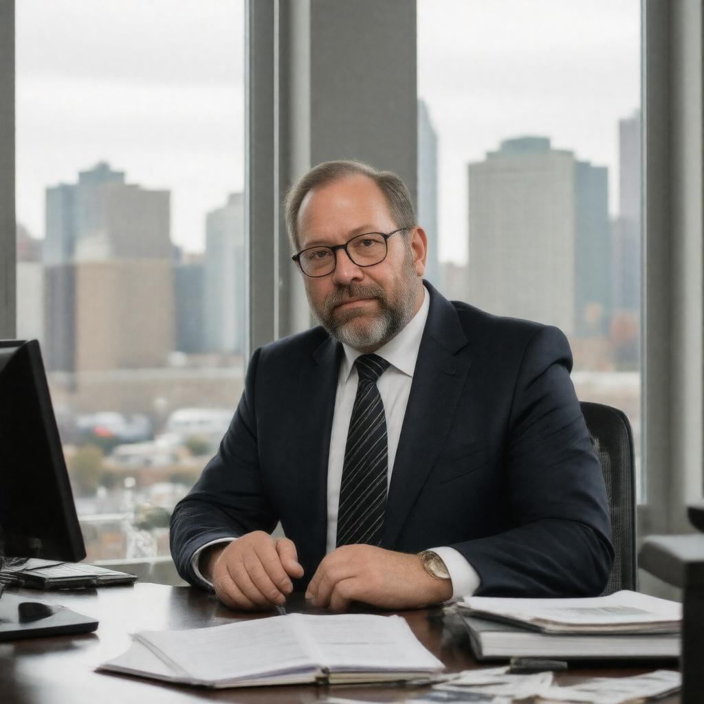 AI-created image of Seth Klarman